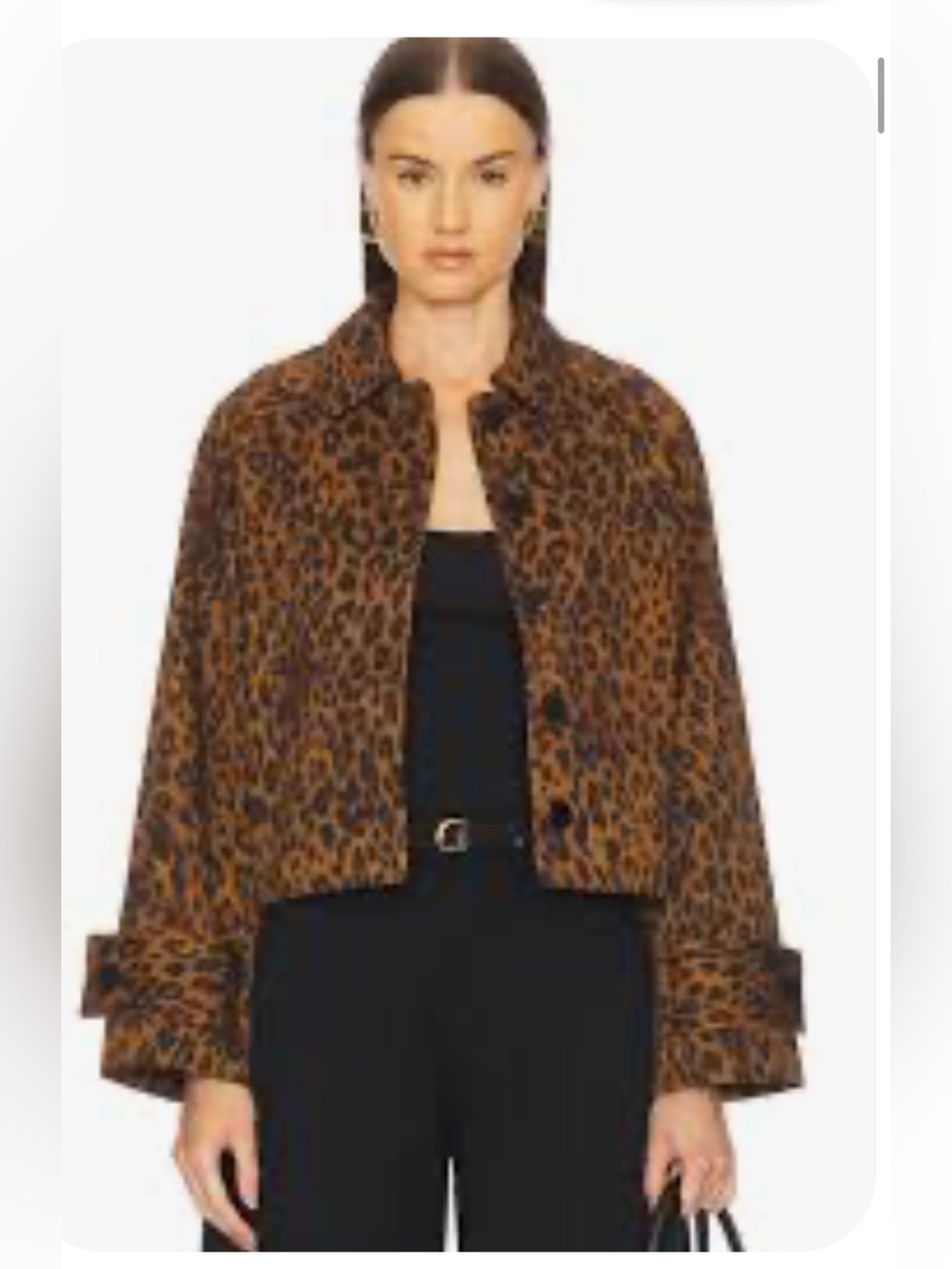 L’Academia Reese Leopard Jacket